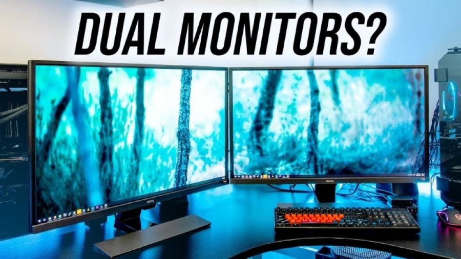 Dual monitor gaming software